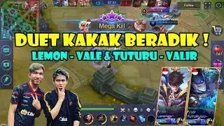 RRQ Lemon pick Vale Ft Tuturuu pick Valir. MATCH GILAA AUTO RUSUH!!