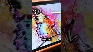 Don’t lose your watercolor textures! Here’s some helpful tips! 👍 #procreate #digitalpainting