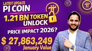Pi Coin Supply Unlock 2026 | Pi Network GCV Value vs Ecosystem | Impact on Price Explained