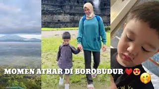 MOMEN-MOMEN ATHAR DI BOROBUDUR ❤😍 PEMANDANGAN NYA BAGUS BANGET