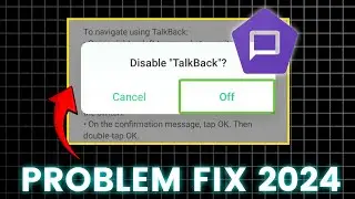 talkback kaise off kare | how to turn off talkback 2024 #talkback