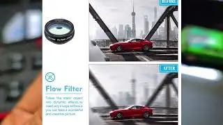 Dynamic Effect on Photos With Apexel Flow Filter
