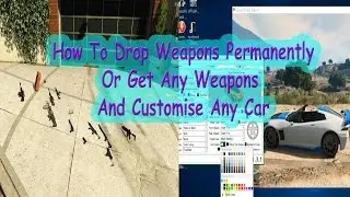 GTA How To Drop Weapons/Get Weapons/Customize Cars(Easy Steps)