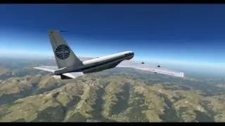 X-Plane 11 -- Boeing 707-420 -- Klagenfurt (LOWK) ➡ Salzburg (LOWS)