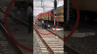 😡🚆देखिए क्या होता है जब यमराज छुट्टी पर  हो ||Train Video #youtubeshorts #shorts #trending