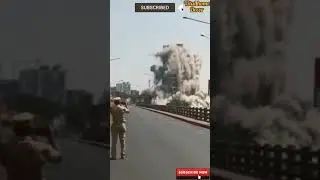 NOIDA TWIN TOWERS GIRAYA#shorts#twin towers