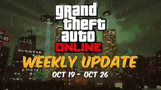 GTA Online: Weekly Update [Oct 19 - Oct 26]
