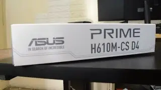 Asus H610m CS D4 motherboard  overview & vrm Test