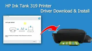 hp ink tank 319 driver software download  & Install in Teach HIndi OMG