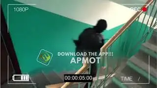 Thief on home security break doors