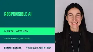 Responsibile AI | Marja Laitinen, Microsoft
