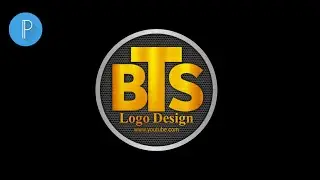 BTS Logo Design Tutorials in Mobile | PixelLab Logo Design | Ps Editing Master