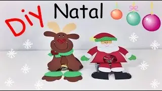 Lembrancinha de Natal: Porta Bombom do Papai Noel