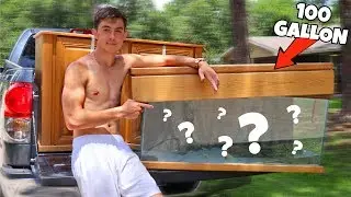 I Surprised Him With MASSIVE $1000 Tank! (Emotional)