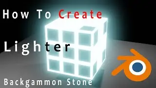 Blender 3.0 -  How To Create Lighter Backgammon Stone