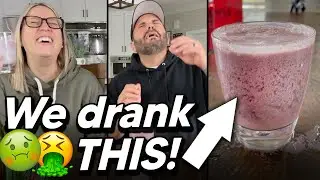 I can't believe we DRANK THIS! 🤢🤣