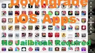 How to downgrade to older versions of iOS apps