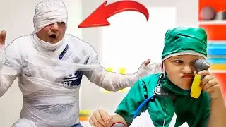Игорь и ВЕСЕЛЫЕ  ИСТОРИИ про ДОКТОРА ЛЕЧИТ ЗУБЫ Сборник Часть 2