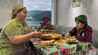 Crispy Meat and Potato Pastry from Traditional Lezgi Cuisine | TSKAN