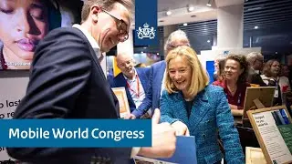 Mobile World Congress Barcelona | Werkbezoek minister Adriaansens