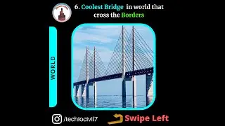 6 Coolest bridge in the World that Cross The borders | Techio Civil