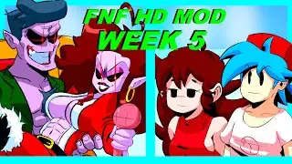 FRIDAY NIGHT FUNKIN - WEEK 5 - RED SNOW [FNF HD MOD / HARD] WITH DIALOGUES