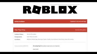 Roblox is down – a game played by the majority of US kids