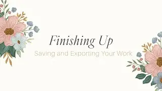Procreate 101 | How to Save and Export Artwork in Procreate