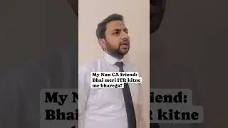 Filing ITR of a friend 😂😂 #cafinal #icai #funny #camotivation #reels