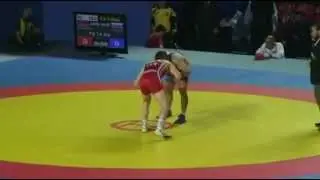 Прогиб Аниуара Гедуева на Чемпионате Европы 2013