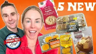 5 NEW TRADER JOES ITEMS REVIEWED