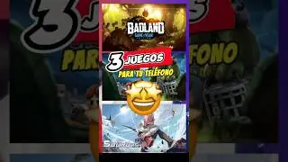 ¡LOS 3 JUEGOS PARA TU TELÉFONO QUE DEBERÍAS INSTALAR YA! #shorts