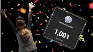 1000 subscribers...