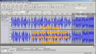 Audacity 2.0.3  sound editor- installation and basics- a tutorial for my friends