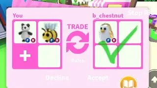 PANDA Trade Zamanı!🐼 Adopt Me(ROBLOX)