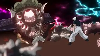 Gojo(Yuta) vs Sakuna [manga chapter 263] jjk fan animation 