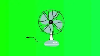fan green screen effect