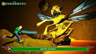 Terraria 3D: Queen Bee | Boss Fight