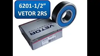 Rolamento 6201-1/2" VETOR (VTO) 2RS C3 - Apresentação
