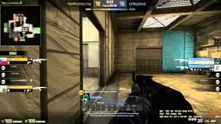 Counter-Strike: Global Offensive / Классный Ace на ММ / как Батя
