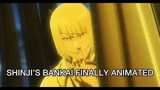 The ONLY Banned Bankai in Soul Society | Shinji's Sakashima Yokoshima Happofusagari | Bleach TYBW