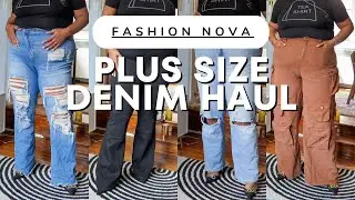 PLUS SIZE FASHION NOVA JEANS | Tall Plus Size Jeans