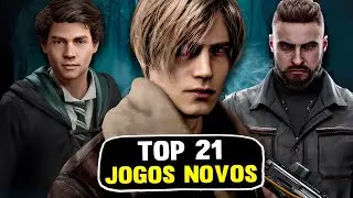 TOP 21 Melhores Jogos Novos Para PC 🏆  LANÇAMENTOS