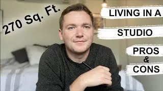 Pros And Cons Of Living In a Studio Apartment: 270 Sq. Ft. - Small Studio Apartment Experience
