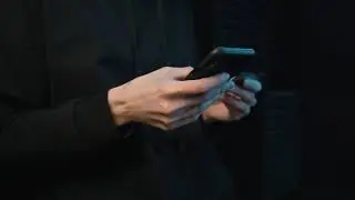 Person using Smartphone
