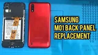 SAMSUNG M01 BACK PANEL REPLACEMENT | how to change Samsung M01 back panel 