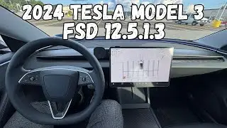 Tesla FSD v12.5.1.3 Daytime With The 2024 Tesla Model 3! GETS BETTER EVERYTIME!