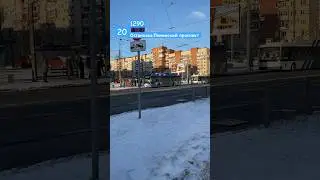 Два троллейбуса 20 и автобус 145 