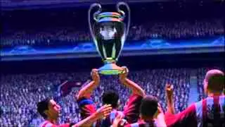 PES 2009 Soundtrack - UEFA Champions League Cup Ceremony Theme