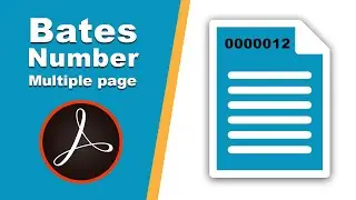 how to add bates numbering to multiple pdf files using adobe acrobat pro-2017
